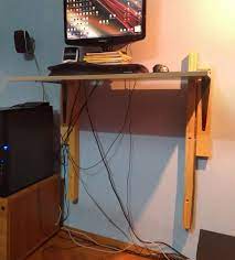 Adjustable standing desk for under $25 from code over easy, free continue to 5 of 11 below. Cheap Diy Adjustable Standing Desk Diy Adjustable Standing Desk Diy Standing Desk Adjustable Standing Desk