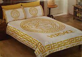 Piumino letto versace quanto costa? New Lenzuola In Satin Versace Con Dhl Express Shipping Queen E Misure Disponibili Amazon It Casa E Cucina