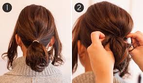Pony Up How To Make Short Hair Look Full In A Ponytail More Short Hair Ponytail Cute Hairstyles For Short Hair Hair Styles