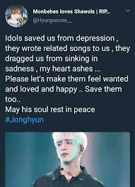 Rest In Peace Beautiful Soul My Shawol Heart Is Breaking Love Shinee So Much Much Love To Key Onew Minho And Taemin At Shinee Jonghyun Shinee Jonghyun