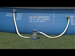 Bestway Flowclear Filter Pump High Volume Flow Rate Set Up Video Youtube