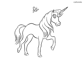 Unicorns are one of the most popular subjects for children's coloring pages. Unicorns Coloring Pages Free Printable Unicorn Coloring Sheets
