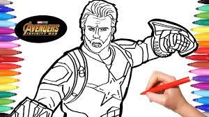 Maybe you would like to learn more about one of these? Avengers Infinity War Captain America Avengers Coloring Book Coloring Pages Avengers Youtube