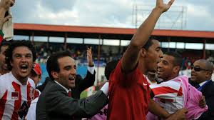 Wydad athletic club casablanca morocco. Wydad Casablanca Players Of Morocco Celebrate Fan 2048x1152 Wallpaper Teahub Io