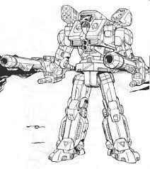 Calavera mask (mexican day of the dead) 19 Mechwarrior Coloring Ideas Mech Mecha Giant Robots