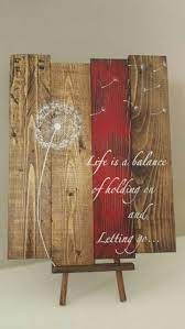 Wood Plank Art Life Is A Balance Pallet Wall Art Inspirational Wood Sign Dandelion Wood Sign Dandelion Wall Art Rustic Decor In 2021 Wood Plank Art Wood Pallet Signs Pallet Wall Art