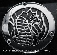 Oceanus Sea Horse 5 Round Replacement For Zurn Design Drains Paint Colors For Home