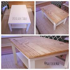 Ikea Lack Table Hack Going Rustic Coastal Ikea Lack Coffee Table Ikea Lack Table Diy Furniture Redo
