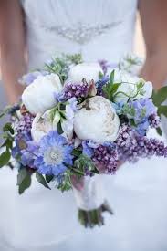 Wedding Bouquet Of Peonies Scabiosa Sweet Peas And Lilac Wedding Flowers Wedding B Blue Wedding Bouquet Purple Wedding Flowers Purple Wedding Bouquets