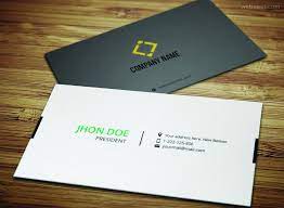It doesn't matter if you're a startup or a company with many branches across different continents, a standard business. Corporate Business Card Design 23