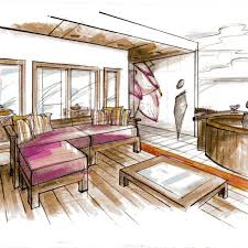 Hand Renderings Google Search Dessin Architecture Architecture Interieure Interieur Design