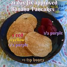 Banana Pancakes 21 Day Fix Approved 21 Day Fix Breakfast 21 Day Fix 21 Day Fix Meals