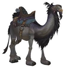 Getting this unique rideable mount is as easy as pie! Grey Riding Camel Warcraft Mounts
