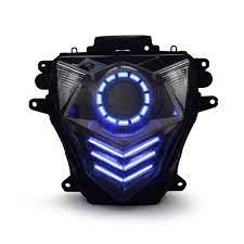Suzuki Gsx R750 Gsx R600 Hid Projector Led Headlight Assembly 2011 2015 V2 Http Www Ktmotorcycle Com Suzuki Gsx R750 Hid Projectors Led Suzuki Gsx Suzuki Gsx