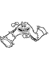 Free wolf fursona coloring page. Furry Monster Art Razukraski Com