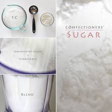 Homemade Icing Sugar How To Make Confectioners Sugar Recipe Recipe Confectioners Sugar Confectionary Sugar Confectioners Sugar Icing
