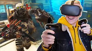 Half Life Alyx On The Oculus Quest Oculus Link Gameplay Youtube