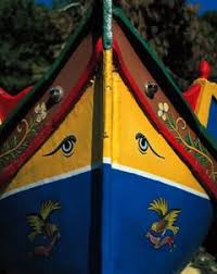 Maltese Luzzu Most Maltese Fishing Boats Have These Eyes Voyage Malte Malte Voyage