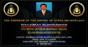 Dia ngakunya warga kekaisaran sunda nusantara. Facebook