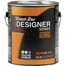 The combination of a topcoat and primer is perfect for new projects and as a solution for recoating old applications. Beauti Tone Designer Series 3 64l Silk Finish White Exterior Latex Paint Weeks Home Hardware