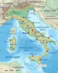 Landkarte kunst alte landkarten alte karten karten lithografie umgebung italien. Kinderweltreise Ç€ Italien Land