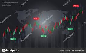 Forex Stock Market Investment Trading Concept Candlestick