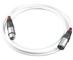 Chauvet Dj Dmx3p5ft Wht Male To Female Dmx Lighting Cable White 5 Agiprodj