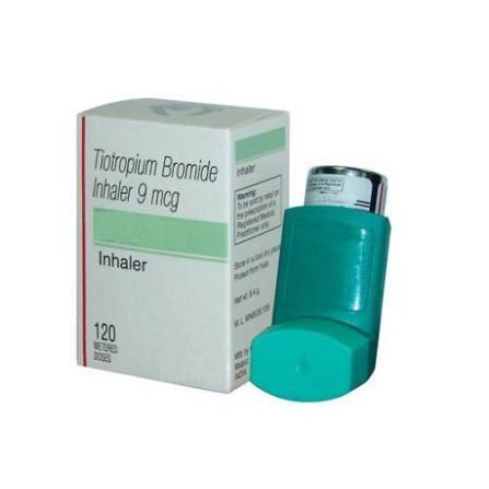 Tiotropium Bromide Inhaler - Bronchodilator For Adults & Aged Persons | Suitable For Asthma & COPD, Store In Cool Dry Place, Follow Doctor Prescriptions - Bronchodilator For Adults & Aged Persons |