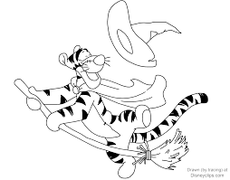 Plus, it's an easy way to celebrate each season or special holidays. Disney Halloween Coloring Pages Disneyclips Com