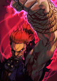 He travels the world trying to find a worthy opponent where he stops and meets gen. Akuma Street Fighter Know Your Meme