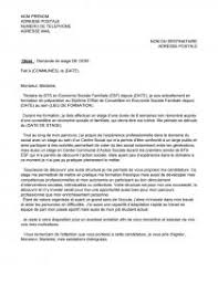 Réussir votre lettre ou mail. Lettre De Motivation Cesf Stage Ccas Lettre Type Melissa4