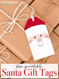 Free Printable Santa Gift Tags I Should Be Mopping The Floor With most christmas parties and gift exchanges being held online this year, getting your colleague or friend a great present could really be the bright spark of. free printable santa gift tags i