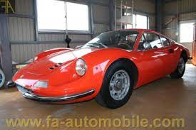 Gli interni riprendono lo stile delle rosse più recenti: Ferrari Dino 206 Gt For Sale Fa Automobile Com