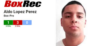 BoxRec: Aldo Lopez Perez