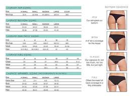 l space size chart south beach swimsuits