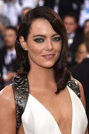 Maybe you would like to learn more about one of these? Emma Stone Is Brunette At The Met Gala 2016 Popsugar Beauty