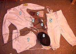 Les armes et l'équipement de l'escrime. Equipement D Escrime Wikipedia