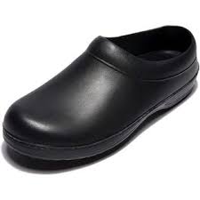 What are the best shoes for chefs? Goyoma Goyoma Black Non Slip Chef Shoes Men Women Kitchen Safety Shoes Wear Resistant Waterpoof Size