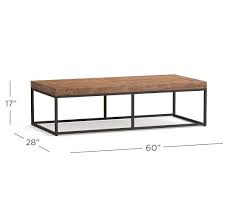 Weston home rectangle 2 shelf coffee table. Malcolm 60 Rectangular Coffee Table Pottery Barn