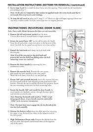 Sliding door multipoint lock sliding door. Instructions Reversing Door Slide Pella Sliding Patio Door V981553 User Manual Page 8 9