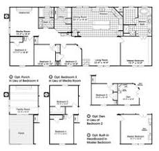 The Homerun Hrt472a6 Home Floor Plan The Homerun Manufactured Home By Palm Harbor Homes Is 4 Bedrooms Floor Plans Modular Home Floor Plans Modular Home Plans