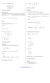 Check spelling or type a new query. Soal Matematika Kelas 11 Baris Dan Deret Masnurul