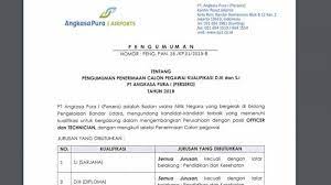 Jul 04, 2021 · lowongan kerja info loker juli 2021 : Lowongan Kerja Angkasa Pura I Saat Ini Sedang Open Recruitment Berikut Syarat Syaratnya Tribun Medan