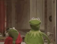Kermit the frog is a muppet character created and originally performed by jim henson. Kermit Dance Gifs Tenor