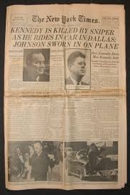 23, 1963 * from the city where it happened a quite rare & extremely desirable newspaper with a first report on john f. New York Times Kennedy Assassination Newspaper 11 23 63