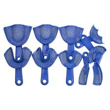 10pcs Plastic Steel Dental Impression Trays New 605725652246 Ebay Dental Impressions Dental Dental Lab