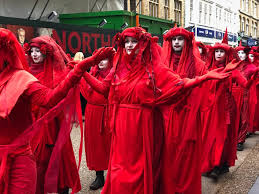 From our coverage of extinction rebellion activity around the world to commentary on climate change news and events, the extinction rebellion blog. Extinction Rebellion Red Rebels Take To Oxford Streets In Climate Change Protest Oxford Mail