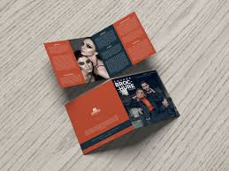 Free Bi Fold Square Brochure Mockup Square Brochures Bi Fold Brochure Brochures Mockups