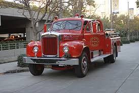 Image result for Mack Red 1945 Truck