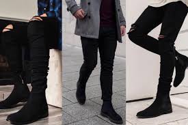 Best chelsea boots for men 2020 chelsea boots will make any outfit you wear more stylish and classy. 5 Formas De Combinar Tus Botas Chelsea Negro Botas Para Hombre